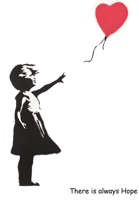 Meisje met rode ballon